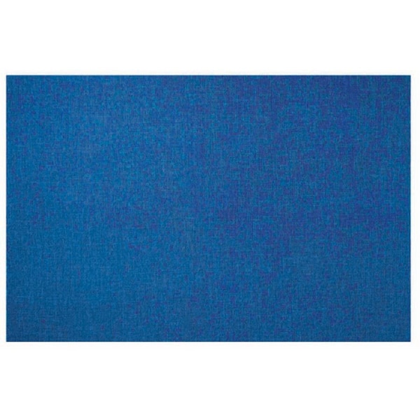 Fabric Covered Tackable Board Square Model 24"x36" Sapphire